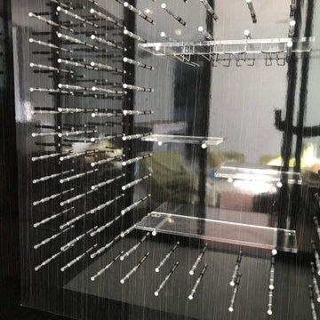 Wine cellar pegs