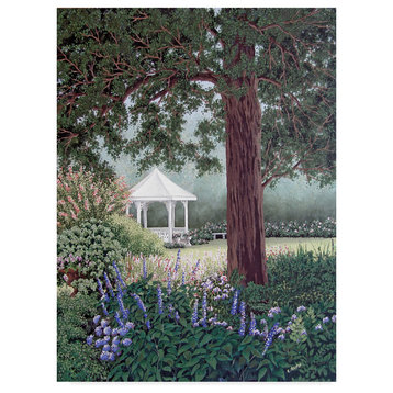 Carol J Rupp 'The View From The Porch' Canvas Art, 14"x19"