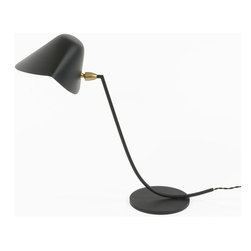 Modern Manhattan - Erkstrom Desk Lamp | Black / BrassLamps - Desk Lamps