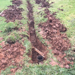 French Drain Installation - Watering And Irrigation Equipment