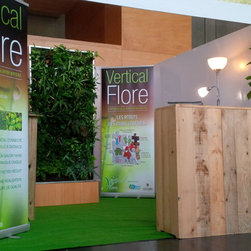 Mur v&eacute;g&eacute;tal &eacute;v&eacute;nementiel VERTICAL FLORE - Decorative Accents
