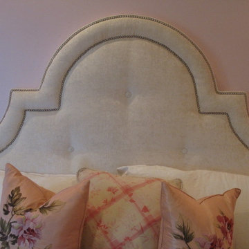 Pink and Brown Bedroom