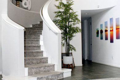 Example of a staircase design in San Diego