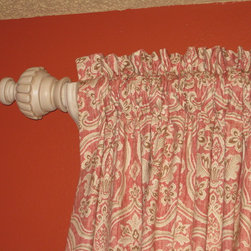 Nursery For Baby Girl - Curtain Rods