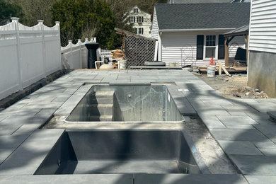 Inspiration for a pool remodel in New York