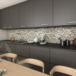 Safari Leopard Brown And Cream Mosaic Tiles - Direct Tile Warehouse - モザイクタイル