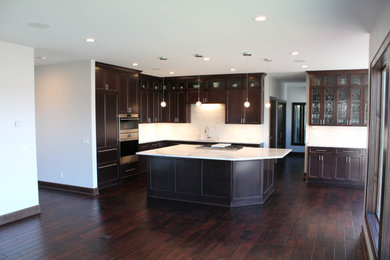 Example of a kitchen design in Minneapolis