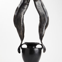 Bronze eels & amphora (sculpture) - Sculptures