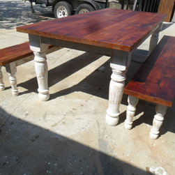 Reclaimed wood table - Dining Tables