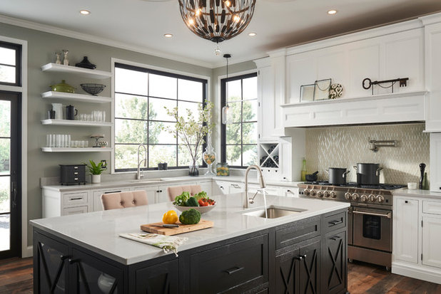 Transitional Kitchen by Elkay