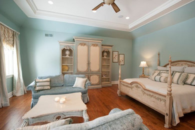 Elegant bedroom photo in New York