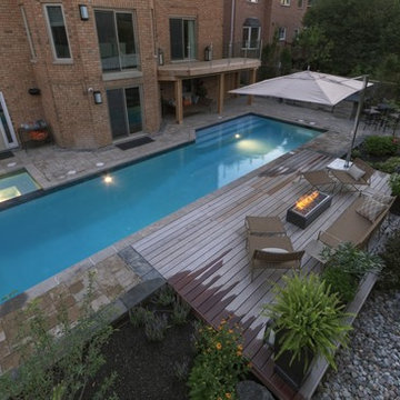 Geometric Concrete Pool Gallery