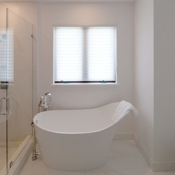 Modern Mosa White Marble Home
