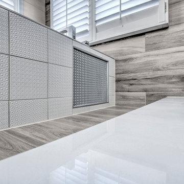 Master Ensuite Bathroom Renovation.  Aurora, Ontario.
