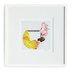 Pink/Yellow "She's Glowing" Giclee - Artwork