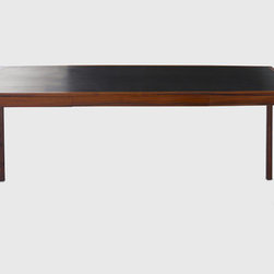 BassamFellows Leather Desk - Desks And Hutches