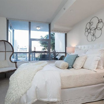 An Elegant Retreat. Contemporary Eclectic W/ Feminine Undertones.