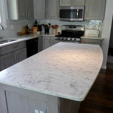 Gray Distressed Cabinet