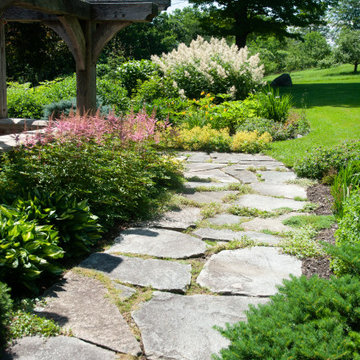 Stone in the garden