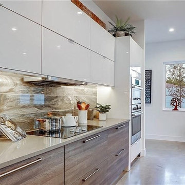 Embrace a Little Warmth, Modern Kitchen Remodel in San Jose, CA