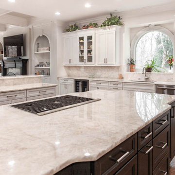 CRISTALLITA QUARTZITE KITCHEN