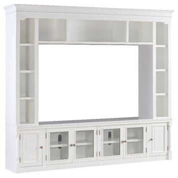 TOV Furniture Virginia Entertainment Center for TVs up to 75" in White