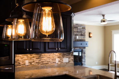 Example of a kitchen design in Other
