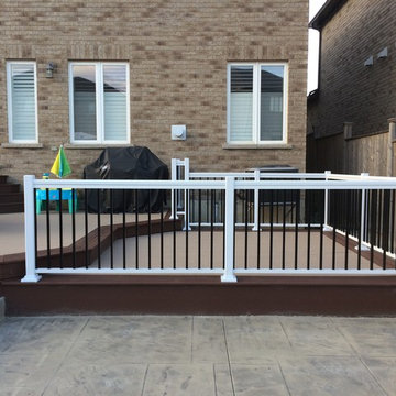 Aluminum Spindle 2-Colour Deck Railings - 110