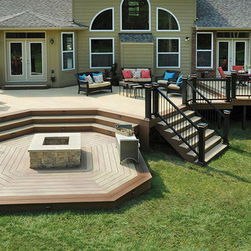 AZEK and TimberTech Composite Deck Railing