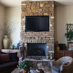 Cobble, Blooming Desert - Indoor Fireplaces