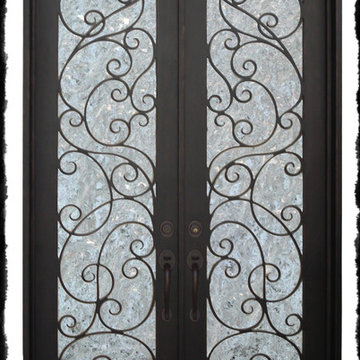 Double Door With Eyebrow Top
