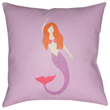 Mermaid Pillow 20x20x4