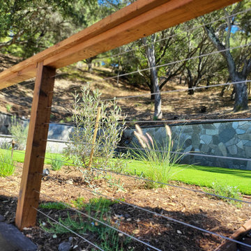 Shadow Creek Ln, Orinda | Landscaping & Fence Build