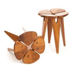 Nuba Stool - Natural - Living Room Chairs