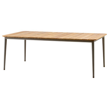 Cane-line Core dining table, 82.7 x 35.5 in, 50128ATT