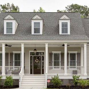 Mindful Grey Traditional Exterior Photos | Houzz