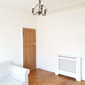 Fireplace restoration and Living room painting and Decorating work Southfields