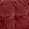 Avenue 405 Kathryn Tufted Oversized Chair, Berry