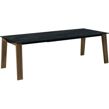 Unico Table - Black, Walnut