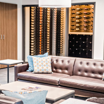 VintageView Design Center: Transitional Wine Cellar