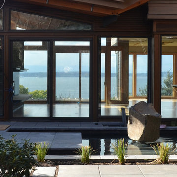 Elliott Bay House under Construction