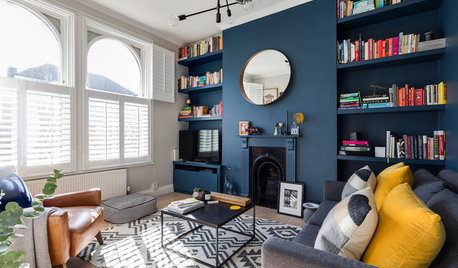 9 Ideas for Designing a Navy Blue Living Room