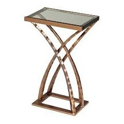 Quad Drink Table by Charleston Forge - Side Tables And End Tables