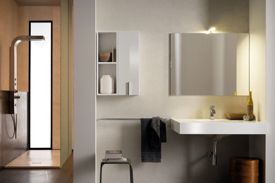 Foto di una stanza da bagno contemporanea