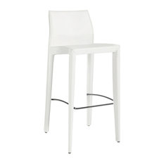 Bellini Modern Living - 226-B Barstool, White - Bar Stools and Counter Stools