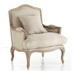 Oak Gentleman's Chair - Armchairs And Accent Chairs
