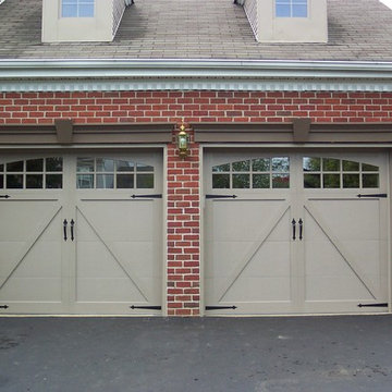 Completed Double Garages
