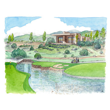 Speculative Home in Las Campanas Santa Fe