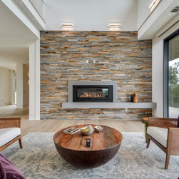 Austin Fireplace - Wall Accents