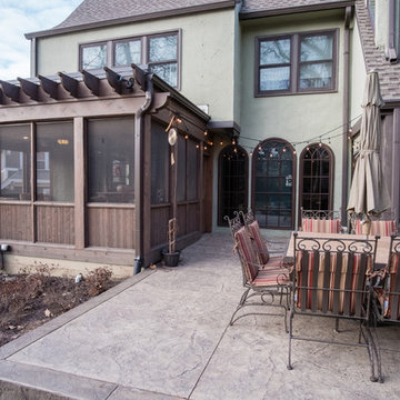 Plaza Garage, Driveway & Patio